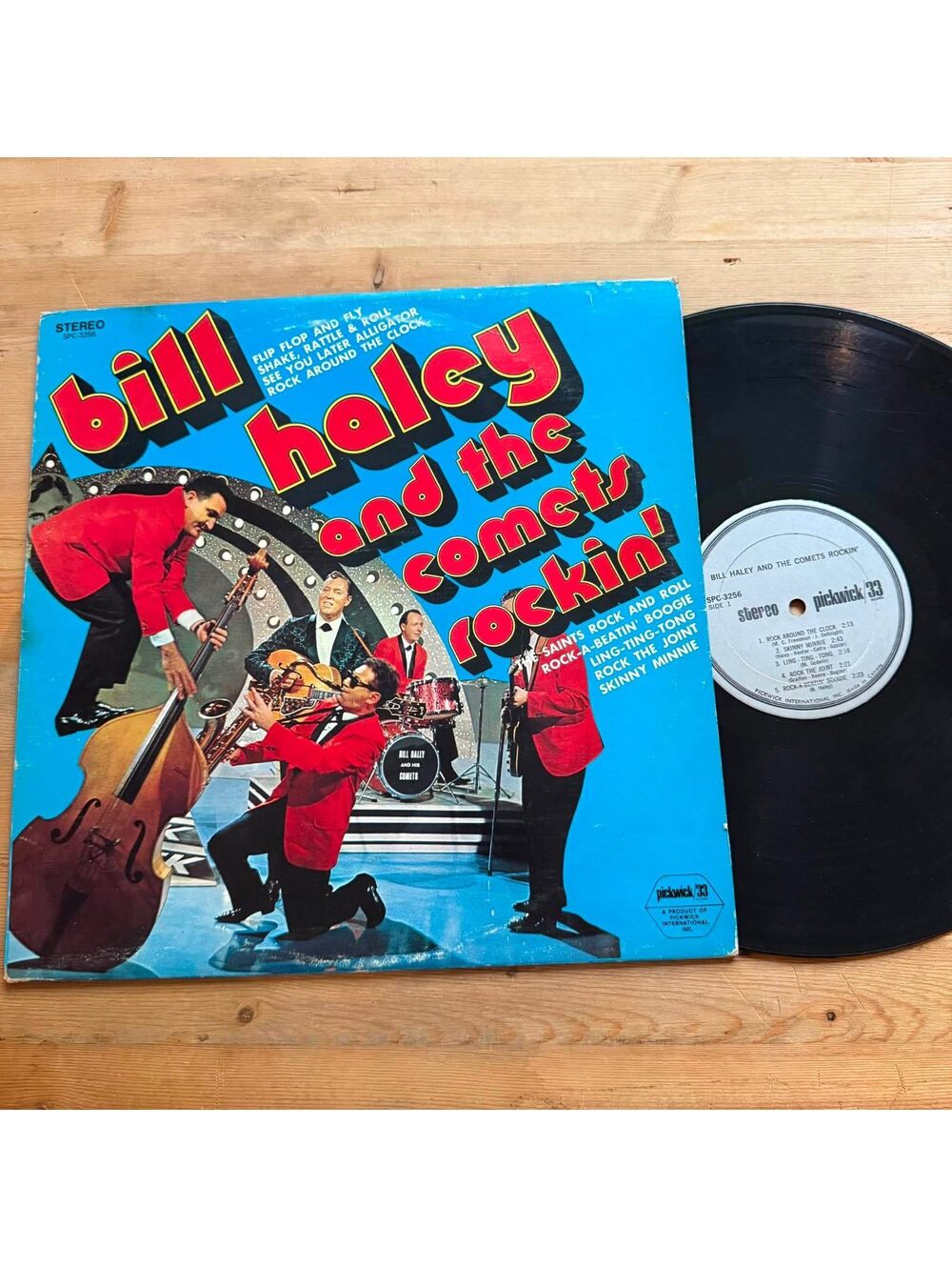 Bill Haley and the Comets - Bill Haley and the Comets Rockin' 33rpm VG+ VR25